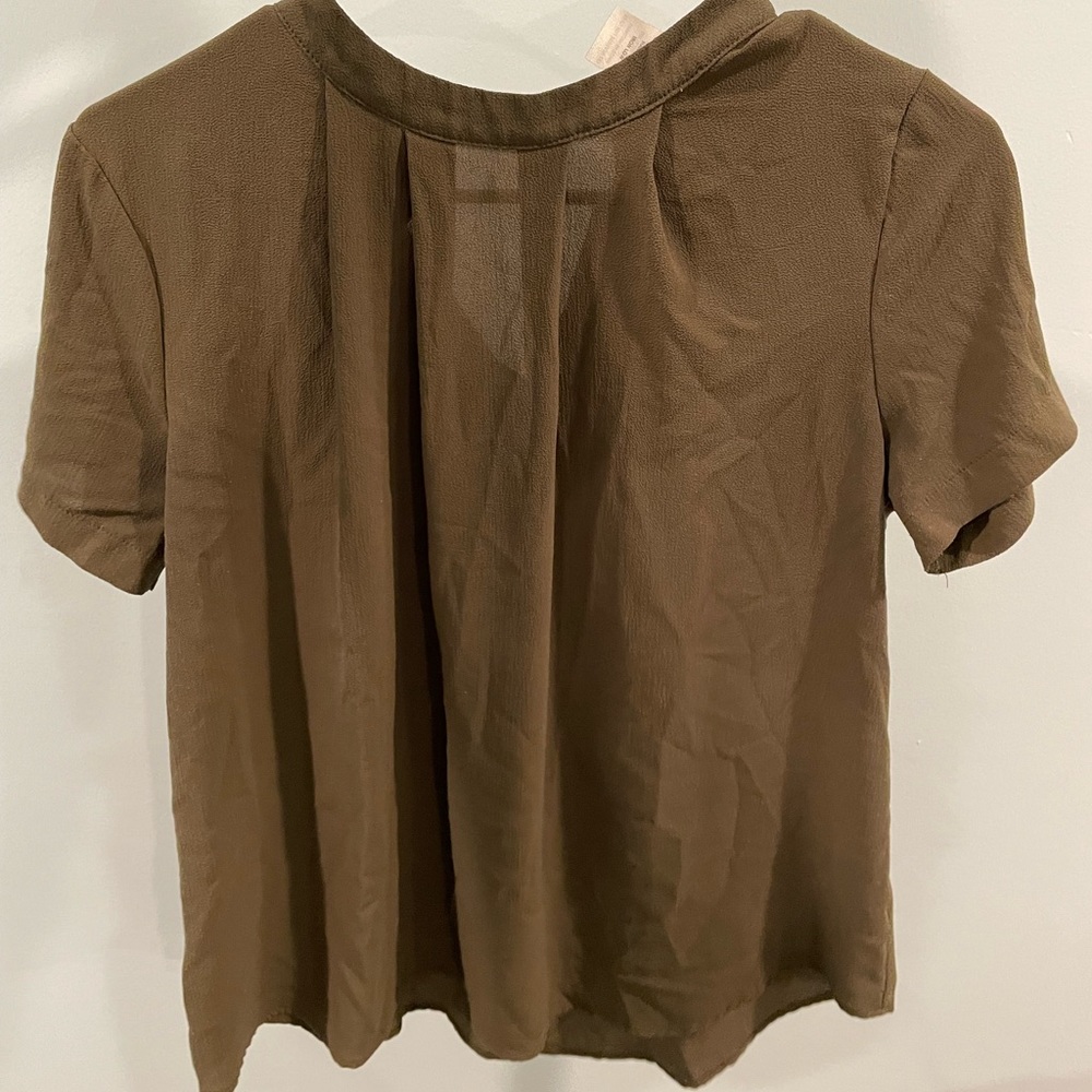 Forest green top